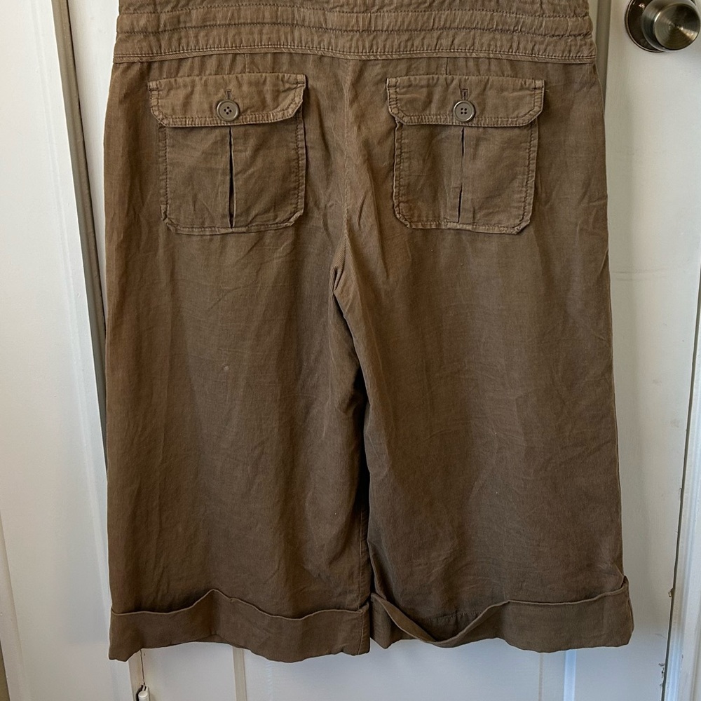 Anthropologie Brown Corduroy Jumpsuit - Picture 7 of 10